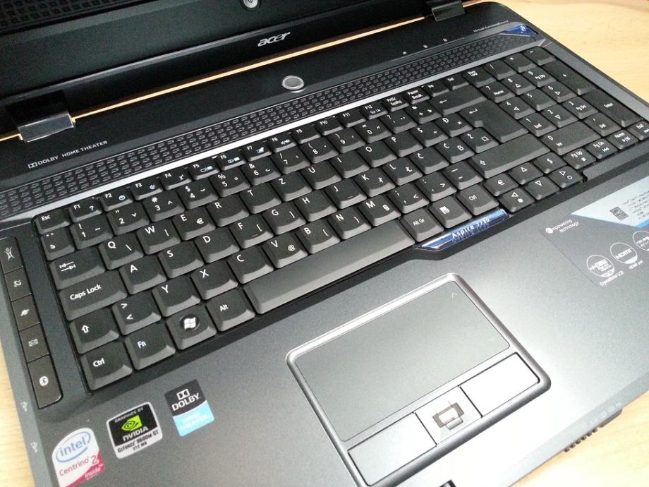 Acer aspire 7730g дисплей моргает