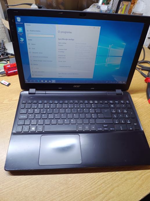 Acer E5-521 AMD A4-6210 Quad-Core,8g,SSD 256gb,batt OK