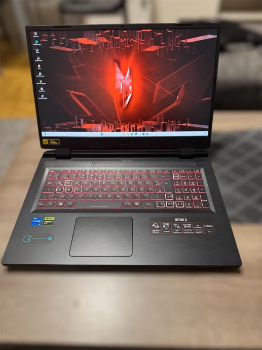 Gaming Laptop - garancija - 17.3 inch - RTX 4050 / I5 12500H / 16GB /