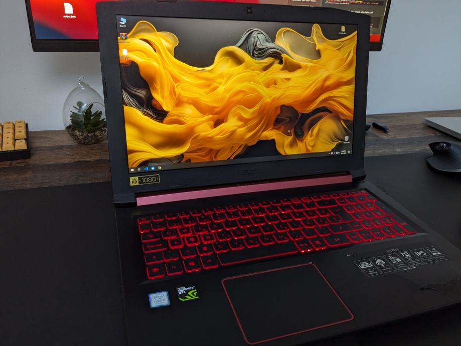 ACER Nitro 5, intel i7 7700hq, gtx 1050ti