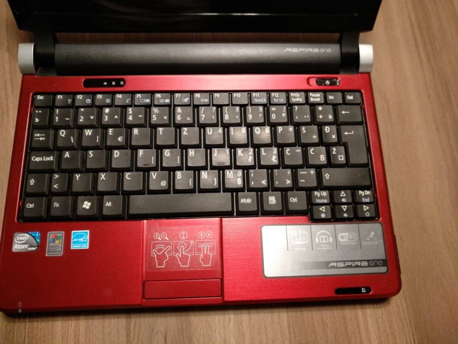 Acer aspire one d250 установка windows 7