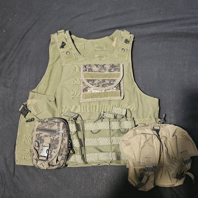 Molle plate carrier (prsluk)