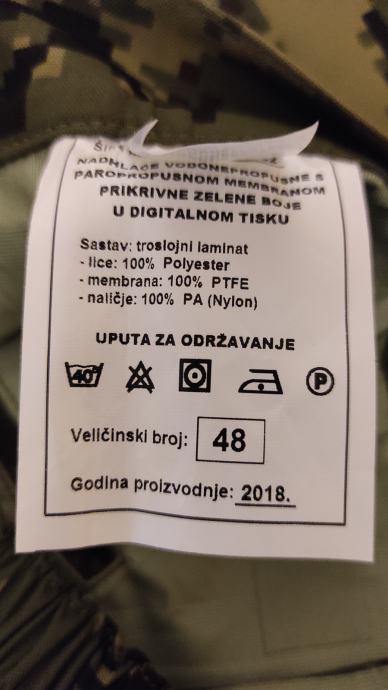 Nad jakna i hlače u digitalnom tisku