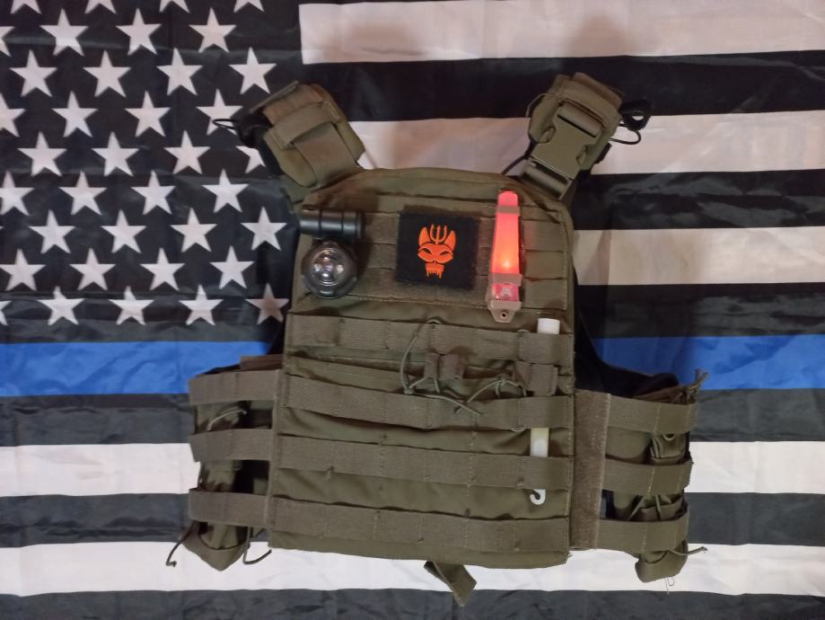 NAVY SEAL CAGE PLATE CARRIER TAKTICKI VOJNI AIRSOFT PRSLUK