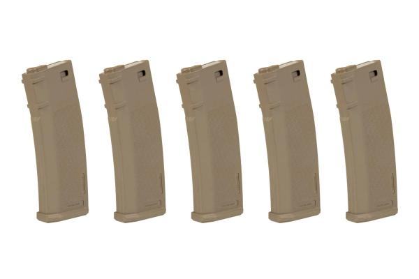 Specna Arms M4/16 S-Mag 125BB TAN airsoft midcap spremnik (5 kom.)