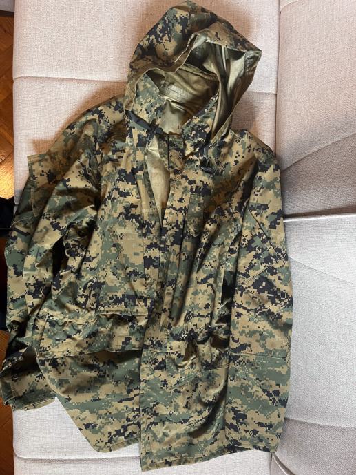 USMC Marpat Woodland Parka, GoreTex, Large Regular