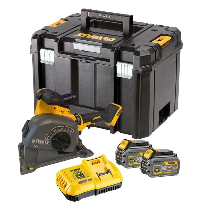 DeWalt aku glodalica za utore DCG200T2 Flexvolt 54V 2x6,0Ah