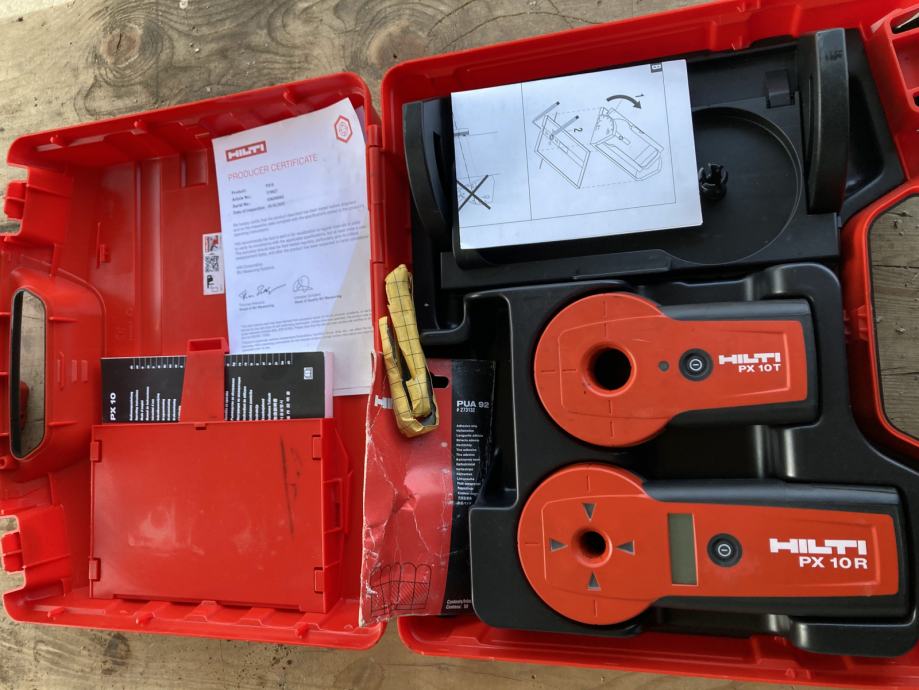 Hilti PX 10 precizni transpointer za otkrivanje mjesta ulaza i izlaza