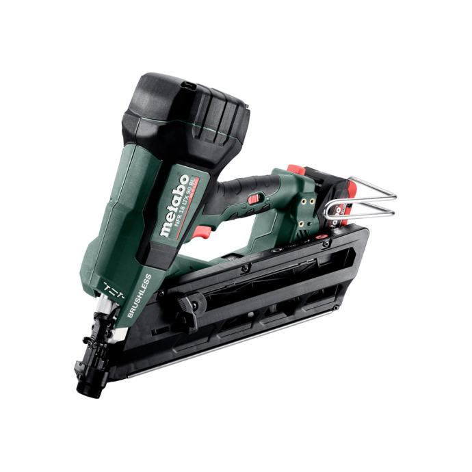 METABO aku pištolj za čavle NFR 18 LTX 90 BL 2xAku 18V 4,0Ah MetaBOX