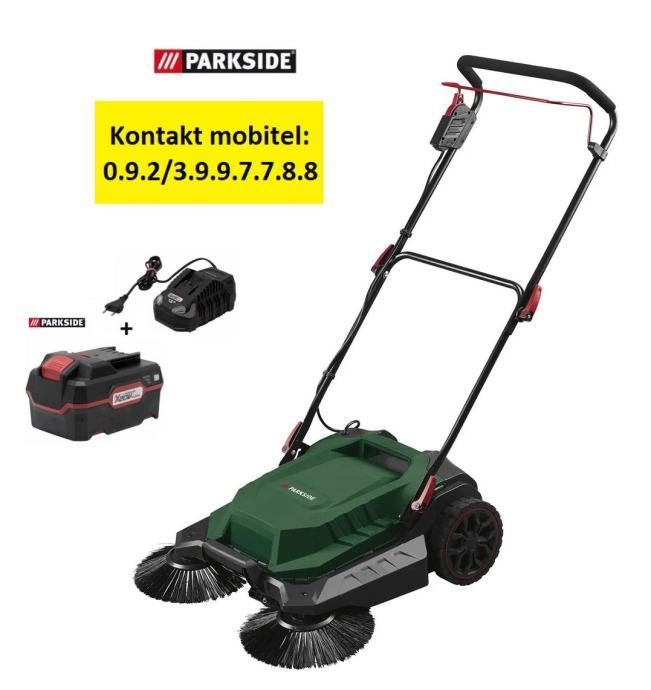 Parkside Aku 20V cistac poplocenih i betonskih povrsina PAKM 20 (NOVO)