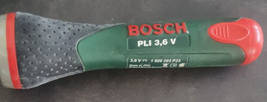 Ručna svjetiljka Bosch PLI 3,6 V