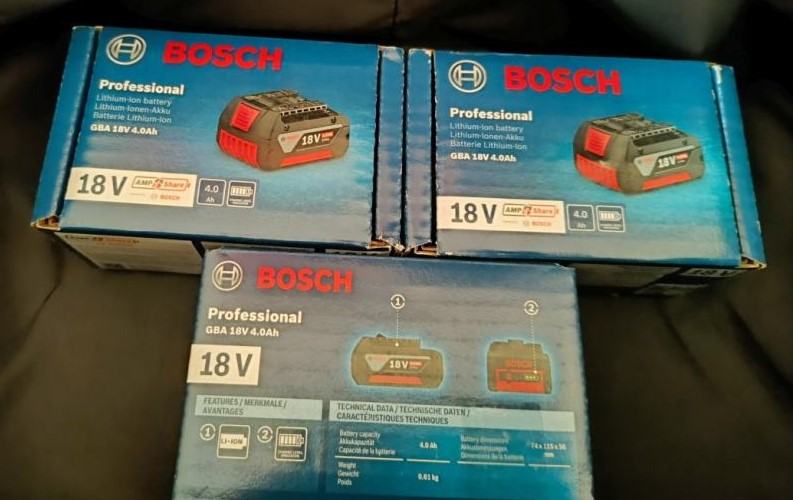 Bosch 18V baterija profi novo 4 AH !