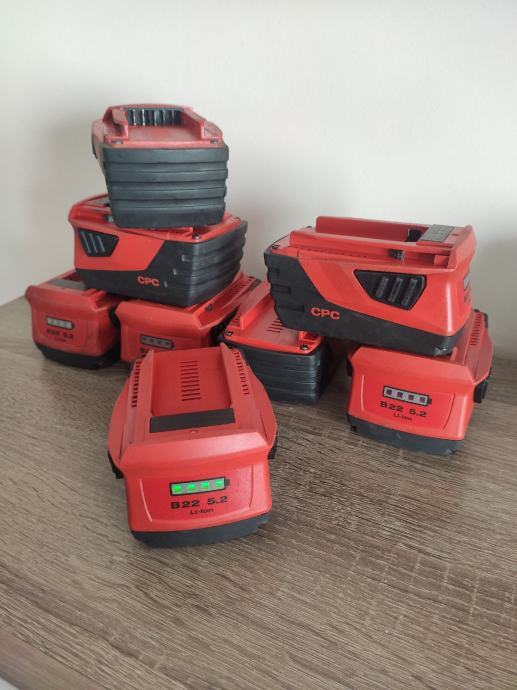 Hilti baterije B 22/5,2Ah Li-ion