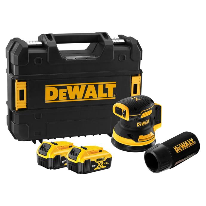 DEWALT aku ekscentrična brusilica DCW210P2-QW 2xAku 18V 5,0Ah kovčeg