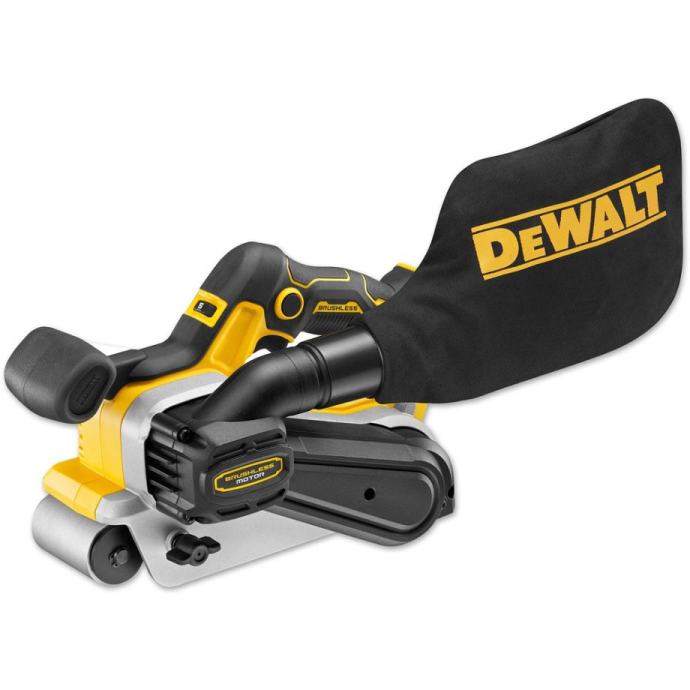 DeWalt DCW220NT 75x533 800W 18V aku tračna brusilica