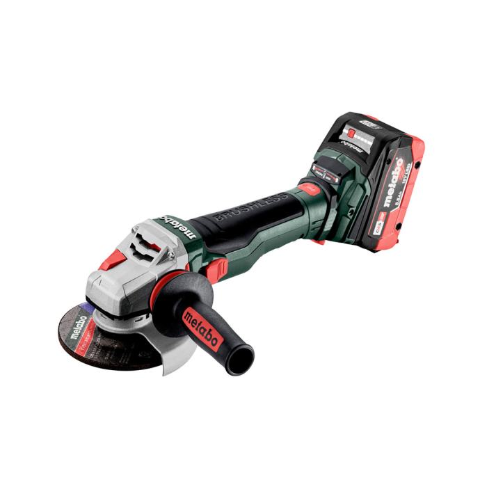 METABO aku kutna brusilica WB 18 LTX BL 15-125 QUICK 2xAku 18V 5,5Ah M