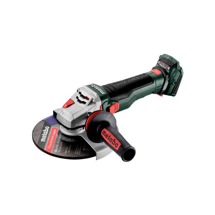 METABO aku kutna brusilica WB 18 LTX BL 15-180 QUICK 2xAku 18V 5,5Ah M