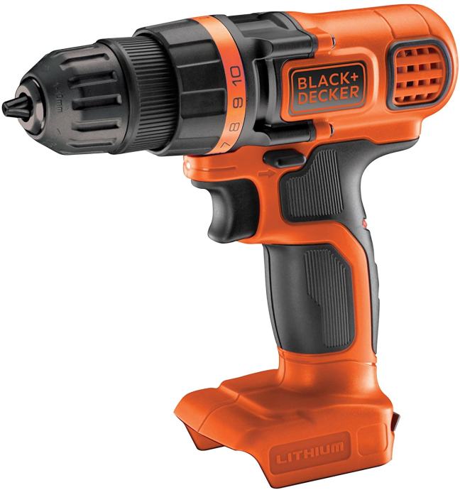 Black + Decker BDCDD18 18v Cordless Drill Driver - NOVO