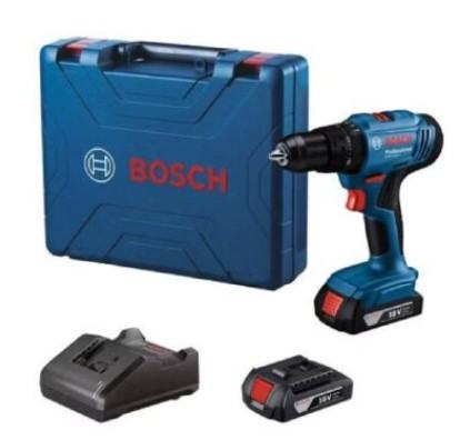 BOSCH aku udarna bušilica-izvijač GSB 183-LI 2xAku 18V 2,0Ah + kovčeg