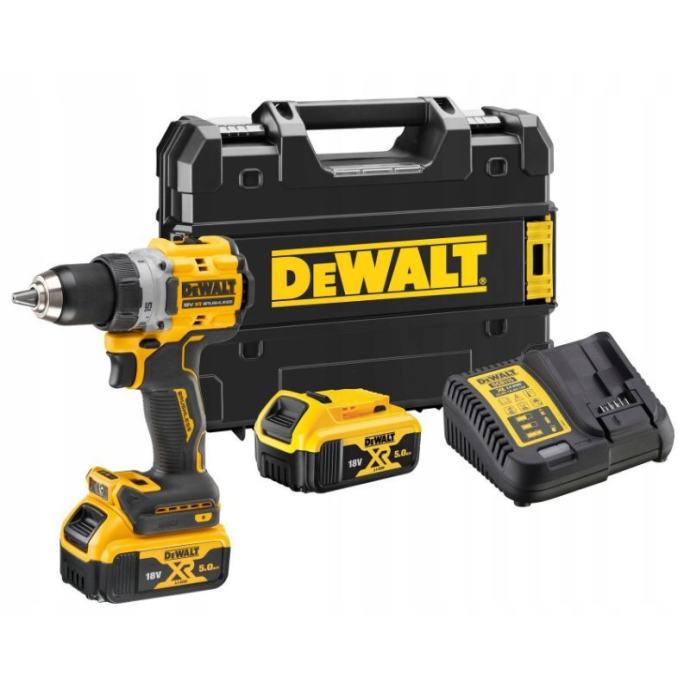 DEWALT akumulatorska bušilica / odvijač DCD800P2T - aku 18V/5Ah