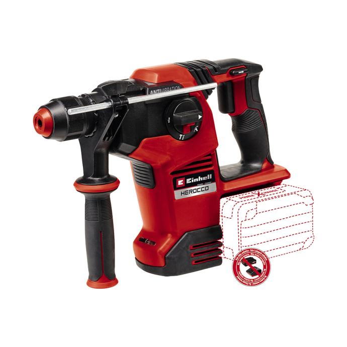 EINHELL aku čekić bušilica HEROCCO 36/28 BL PXC 18+18V bez baterije