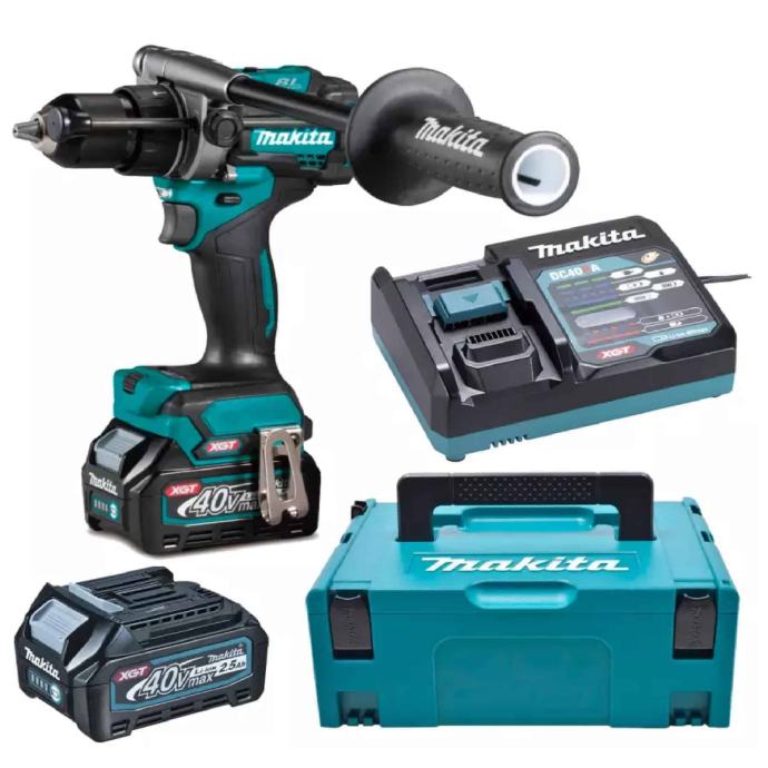 MAKITA aku bušilica DF001GD201 2xAku 40V 2,5Ah + Makpac