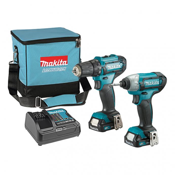 MAKITA aku set CLX224SA – bušilica-odvijač DF333D +  TD110D