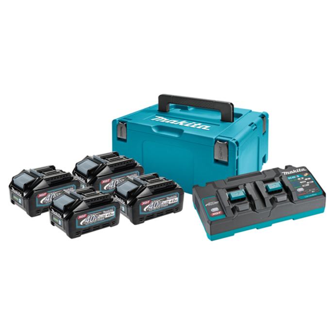 MAKITA aku set XGT 4xAku 40V 4,0Ah 1xDC40RB Makpac 191U28-6