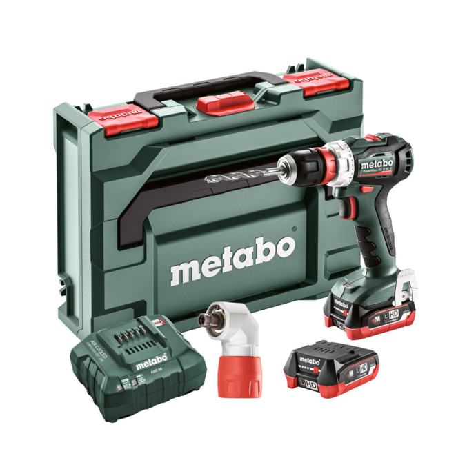 METABO aku bušilica-odvijač PowerMaxx BS 12 BL Q PRO 2xAKu 12V 4,0Ah M