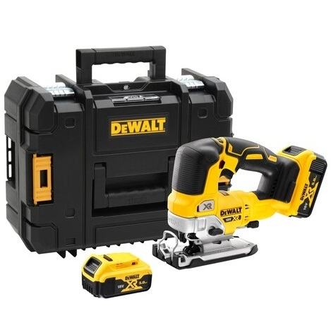 DeWalt aku ubodna pila DCS334P2 18V 2x5,0Ah + kofer