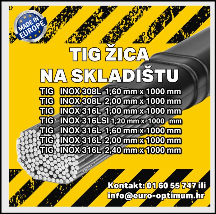 Žica za Zavarivanje TIG, MIG/MAG - Inox, SS, Nehrđajući Čelik Edelstal