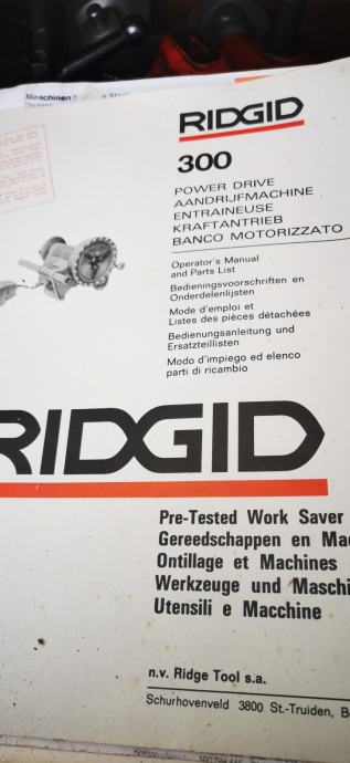 Ridgid 300a