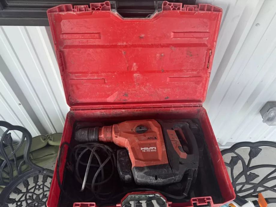 Hilti TE 70-ATC/AVR 120V SDS-Max električna akumulatorska udarna bušil