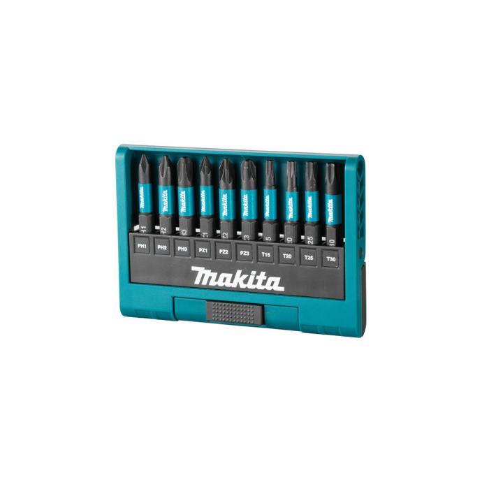 MAKITA set bitova IMPACT BLACK 10-dijelni E-12011