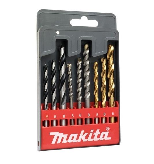 Makita set svrdala 9-dijelni D-08660