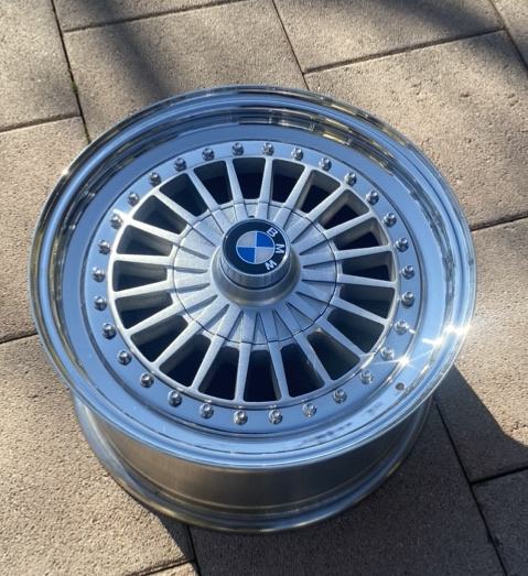 Trodijelne  felge Alpina 15” 4x100 7J Bmw E10 E21 E30 no bbs rs rm