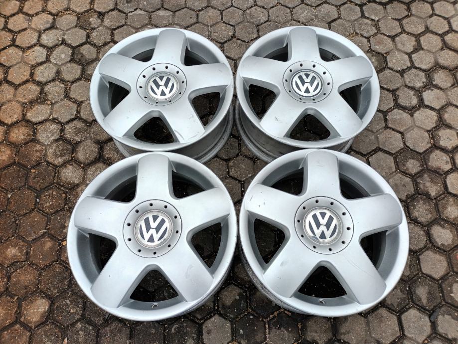 Alu felge 15'' rupe 4x100 VW,Seat,Škoda 4 kom/180e.