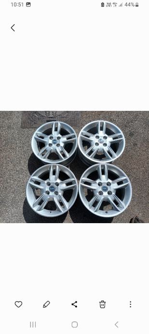 Alu felge 15'' rupe 4x98 Fiat Sportng 4 kom/200e.