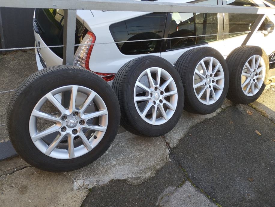 Alu felge 16" * 5x112 * s ljetnim gumama 205/55-16