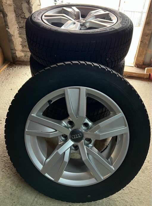 Alu felge AUDI 16'' 5x112 4 kom + gume Sava Eskimo