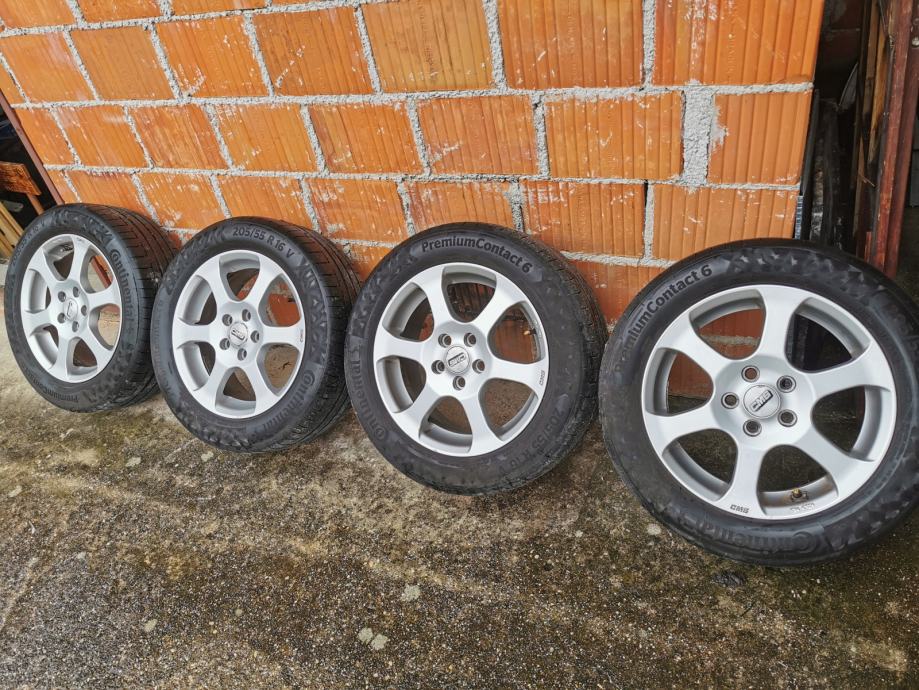 Alu felge 16'' rupe 5x108, 4 kom.