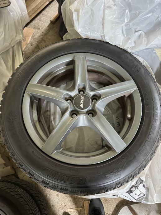 Alu felge 16'' rupe 5x108, 4 kom. + zimske gume