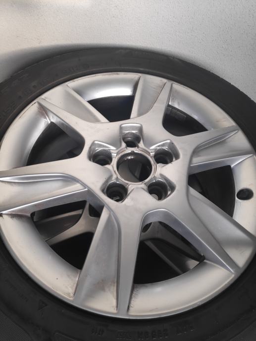 Alu felge 16'' rupe 5x112, 4 kom.orig.audi s gumama 205/55/16