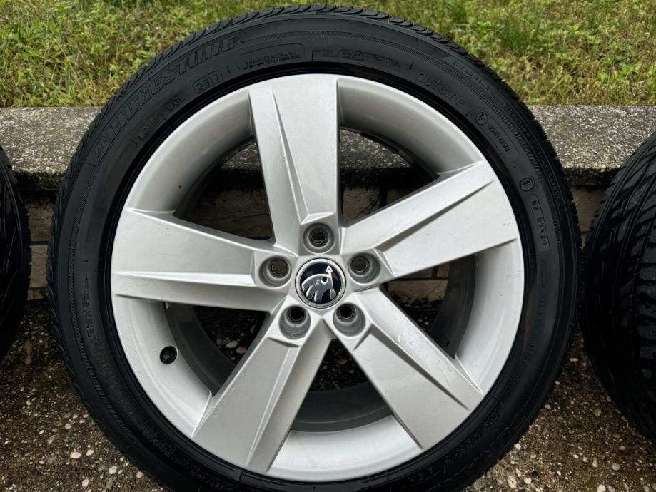 Alu felge 16'' rupe 5x112, 4 kom.ORIGINAL SKODA