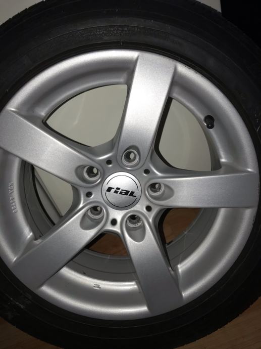 Alu felge 16'' rupe 5x120.  4 kom.