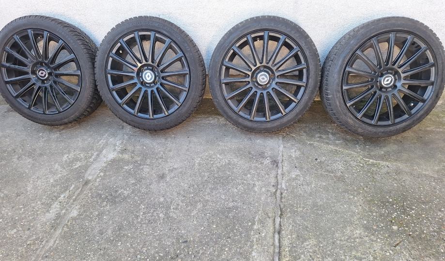 Alu felge 17 4x100 sa zimskim gumama Renault Clio II. III. IV. Captur