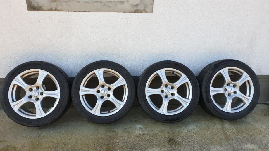 ALU FELGE 17" 5x112 SA CONTINENTAL GUMAMA 235/45 17