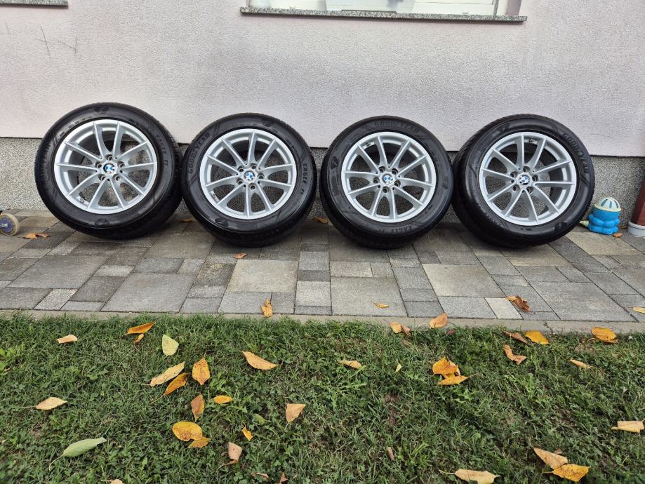 Alu felge 17'' BMW G30 sa skoro novim gumama GoodYear F1 RFT