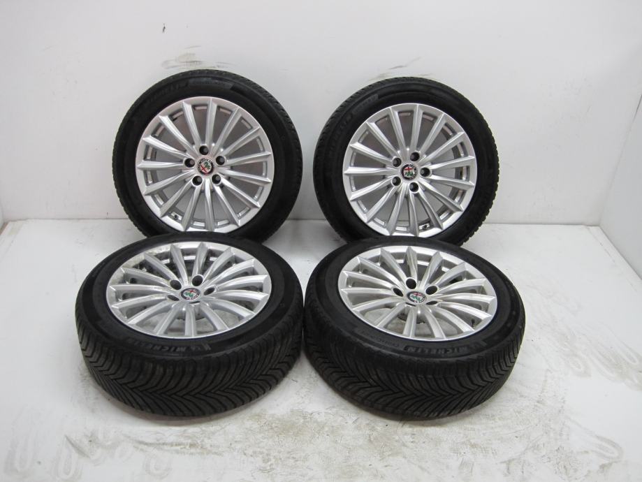 Alu felge 17'' rupe 5, 4 kom. ALFA ROMEO GIULIA  M+S 21GOD