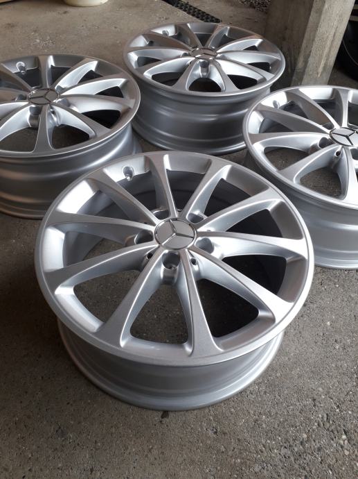 Alu felge 17'' rupe 5x112, 4 kom. Mercedes A, B, CLA